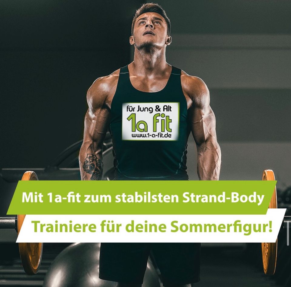 Sommerbody Strandfigur Muskeln Toller Körper Fitness Calden in Calden