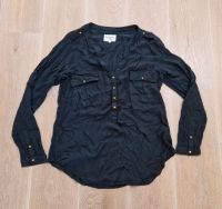 PECKOTT Bluse Gr.L Gr.40 42 schwarz army Hemd tailliert Viskose Stuttgart - Sillenbuch Vorschau