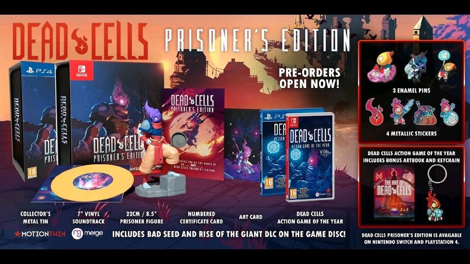 Dead Cells-Prisoners Edition-für Nintendo Switch NEU/Versiegelt in  Nordrhein-Westfalen - Grevenbroich | Nintendo Spiele gebraucht kaufen |  eBay Kleinanzeigen ist jetzt Kleinanzeigen