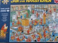 Jan van Haasteren Puzzle, 2000 Teile, "Craftbier Brauerei" Nordrhein-Westfalen - Porta Westfalica Vorschau