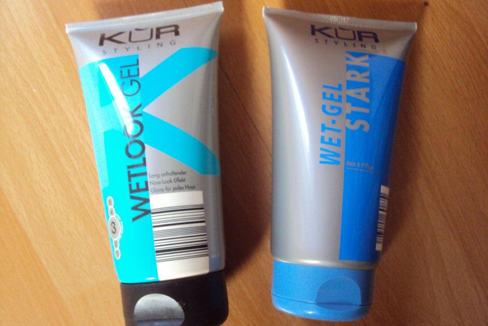 2 x 150 ml Kür Styling Wetlook Gel Wet Gel Stark Haar Styling Gel in Neuss