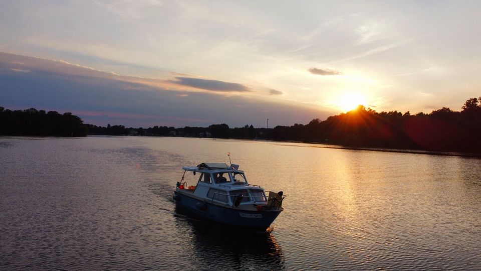 Kajütboot 15Ps ErnstRiss JuniorStahl Führerscheinfrei in Dresden