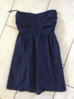 Kleid/Sommerkleid dunkelblau trägerlos, luftig, Größe S Nordrhein-Westfalen - Velen Vorschau