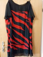 Damen Kurz Arm Kleid Größe 54/56  rot/ schwarz mit Muster bpc Leipzig - Grünau-Ost Vorschau