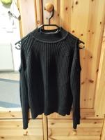 Pullover schulterfrei Gothic Emp Metal Löcher Gr m Bayern - Simbach Vorschau