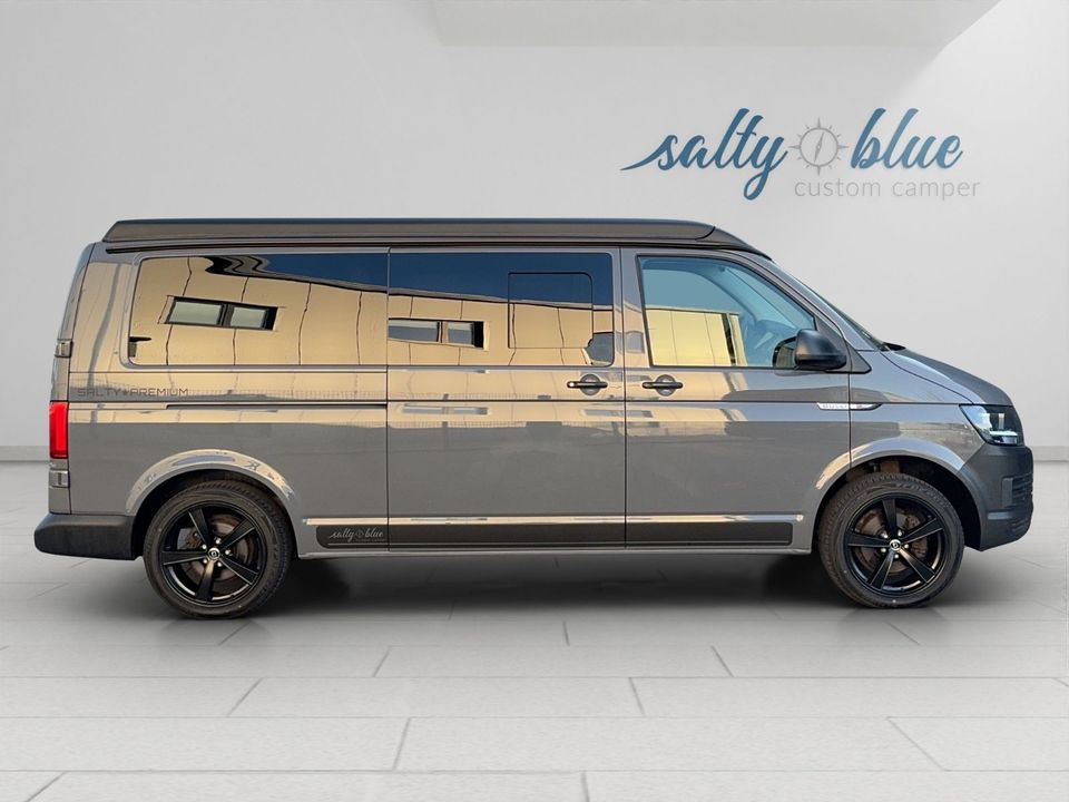 Volkswagen T6 Lang  Salty Blue Premium Ausbau, Dach in Bargteheide