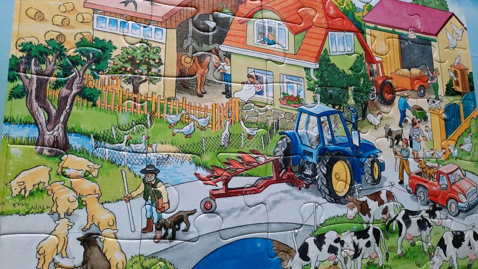 Ravensburger Puzzle Bauernhof vollständig 25 Teile in Nidda