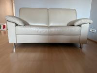 2 x  Leder Sofa in weiß - Ewald Schillig Wandsbek - Hamburg Marienthal Vorschau