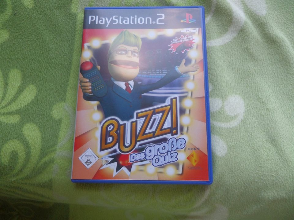 Playstation 2 Spiel Buzz! Das große Quiz in Sassnitz