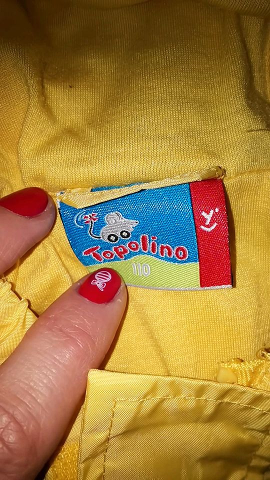 Übergangsjacke Windjacke regenjacke gr 110 Topolino neu in Berlin