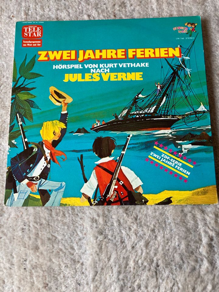 Schallplatten Kinder Jugend Hörspiel 5x in Markt Schwaben