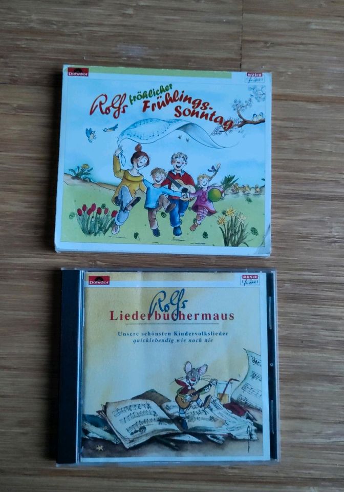 2 CDs Rolf Zuckowski: Frühlingssontag , Liederbüchermaus in Dresden