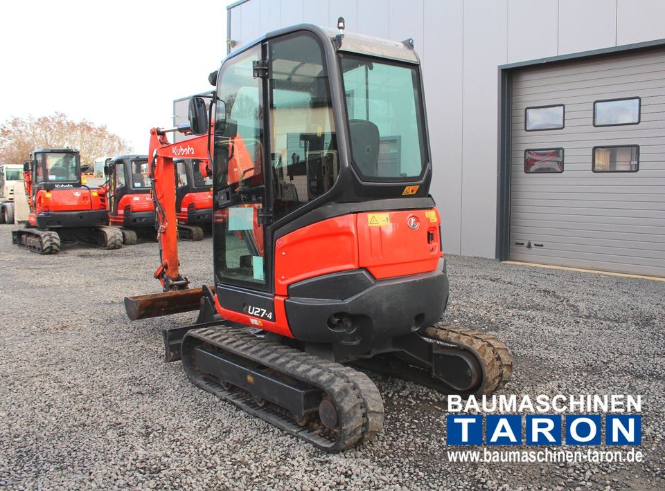 Kubota U27-4 * Bj.2014 * 1724Std * Bagger U25-3 VIO25 ECR28 in Butzbach