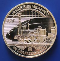 3x10 Euro Silbermünze 2010, "175 Jahre Eisenbahn in Deutschland" Niedersachsen - Braunschweig Vorschau