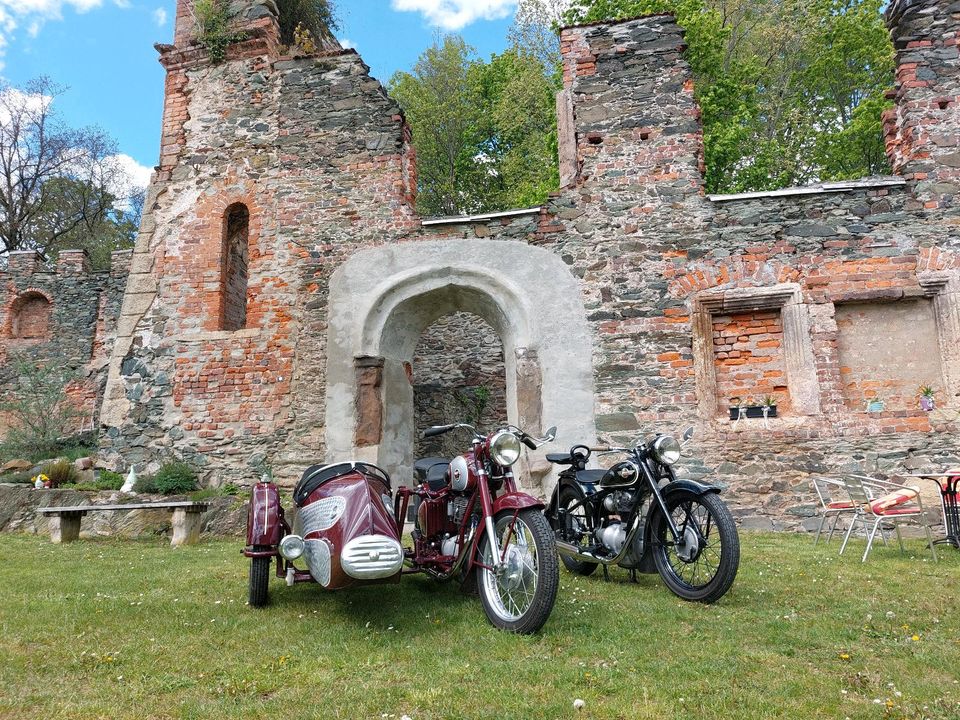 HTH Seitenwagen,  Wünsche,  GEWO,  Stoye, Awo,  EMW R35, BK 350 in Lichtenstein