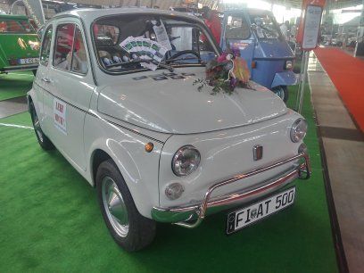 Fiat 500 Oldtimer mieten, Hochzeit , Gutschein, Geschenk, Spass in Brackenheim