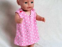 Baby Born Sommerkleid rosa, Puppenkleid pink Maßgeschneidert Hessen - Zierenberg Vorschau