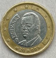 1€ Euro Münze Espana Spanien 2000 , Selten , Fehlprägung Baden-Württemberg - Neuenburg am Rhein Vorschau