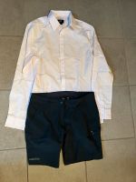 Slim Fit Weißes Hemd H&M ##NEU## und blaue kurze Hose Gr. S Hessen - Greifenstein Vorschau