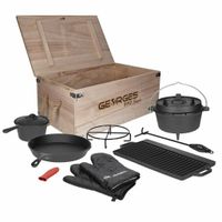 9 teiliges Premium Dutch Oven Set in Holzkiste *Neuware* Sachsen - Eilenburg Vorschau