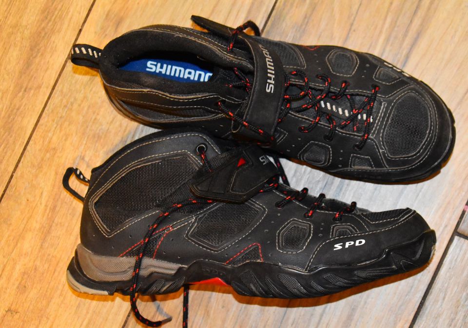 MTB Shimano MT 53 SPD Schuhe Gr.44 guter Zustand in Schiffdorf