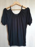 schwarzes Shirt mit Cut Outs Gr. 36/38 Bayern - Haßfurt Vorschau
