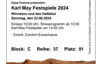 Karl May Festspiele 23.06.2024 Elspe Nordrhein-Westfalen - Witten Vorschau