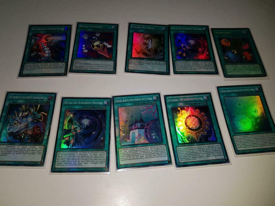 Yugioh Karten Zauber Super Rare 1. Auflage in Uehlfeld