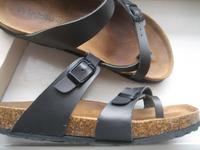 INBLU Damen Schuhe Zehentrenner Leder Sandalen wie Mayari Mauve Berlin - Reinickendorf Vorschau