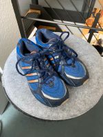 Sportschuhe Sneakers Adidas Gr.33 blau schwarz Sohle gut noch Baden-Württemberg - Kornwestheim Vorschau