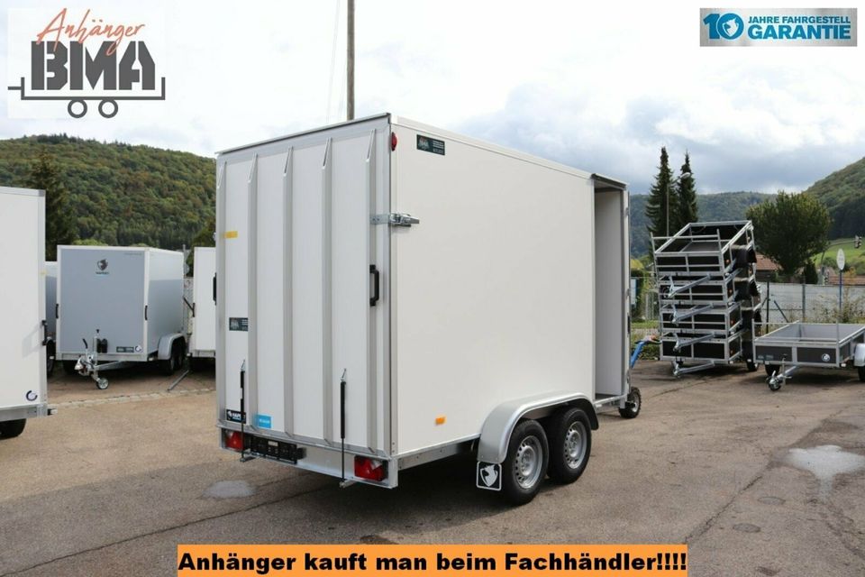 Hapert Kofferanhänger Sapphire L-2 350x180x210 2700kg + Auffahrkl in Tannheim