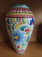 Bodenvase Vase mit bunten Blumen ca. 41 cm hoch Rheinland-Pfalz - Roth b Hamm Vorschau