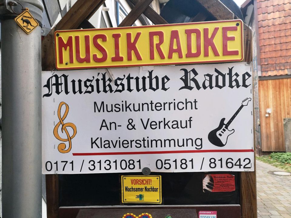 Klavierstimmung. Musikunterricht. Musikalien in Alfeld (Leine)