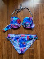 Venice Beach Push-up Bikini Gr 38 Cup A, blau gemustert NEU Wandsbek - Hamburg Marienthal Vorschau