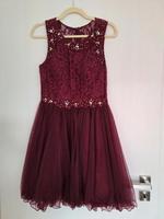 kurzes Abendkleid mit Steinchen und Pailletten Hessen - Petersberg Vorschau
