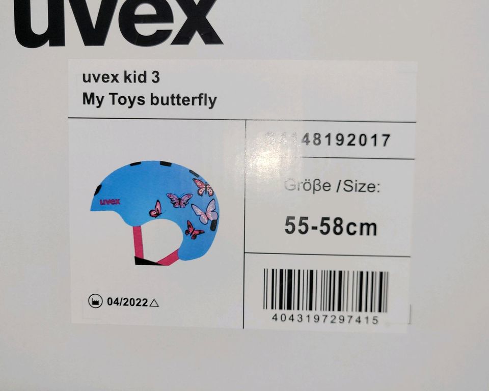 UVEX kid 3 Fahrradhelm butterfly - NEU & OVP in Mainz