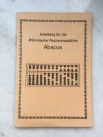 Antiquarische Anleitung für die chinesische Rechenmaschine Abacus Bielefeld - Ubbedissen Vorschau