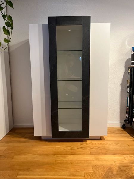 Tecnos Vitrine »Coro«, Kommode Vitrine Schiefer weiß in Dortmund -  Kirchhörde | eBay Kleinanzeigen ist jetzt Kleinanzeigen