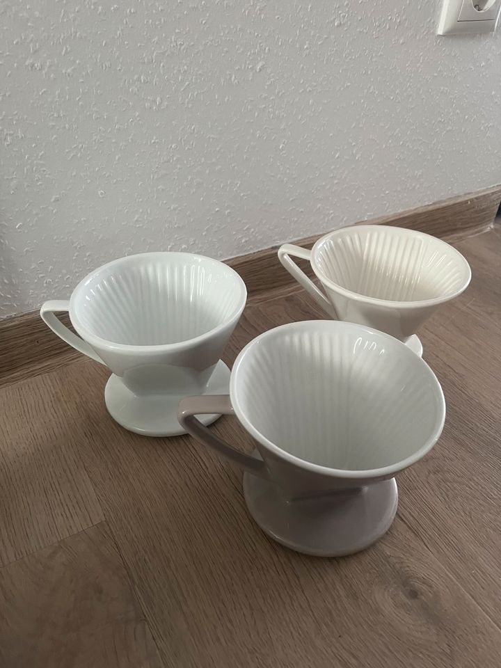 Kaffeefilter Porzellan 3 Stück in Langen (Hessen)