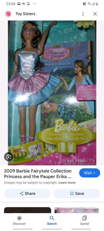 Ich Suche Barbie Erika Ballerina Ballet Puppe Dorfmädchen in Hamburg