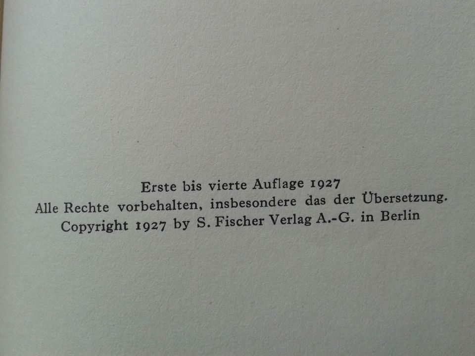 DER GEHEILTE Zwei Novellen von Siegfried Trebitsch, EA 1927, in Pirmasens