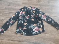 Bluse langarm Blumen Muster floral Niedersachsen - Cuxhaven Vorschau