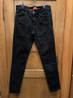 Benetton: schwarze Jeans, gerades Bein, Gr. 34/XS Saarland - Kirkel Vorschau