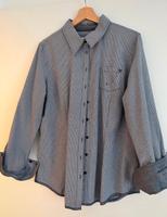 Blau- weiß karierte Damen- Bluse von Opus - Gr. 44 Hessen - Ehringshausen Vorschau