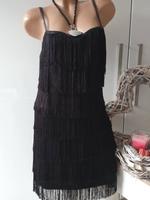 Kleid M 38 NEU Charlestonkleid GODDESS Fransenkleid schwarz Nordrhein-Westfalen - Mönchengladbach Vorschau