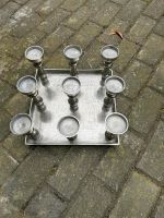 Kerzenteller 9 Kerzenleuchter Aluminium Bauernsilber-Glas Silber Nordrhein-Westfalen - Oer-Erkenschwick Vorschau