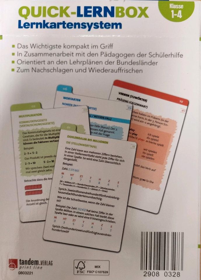 Schülerhilfe, Lernbox, 1.-4. Klasse in Schiffdorf