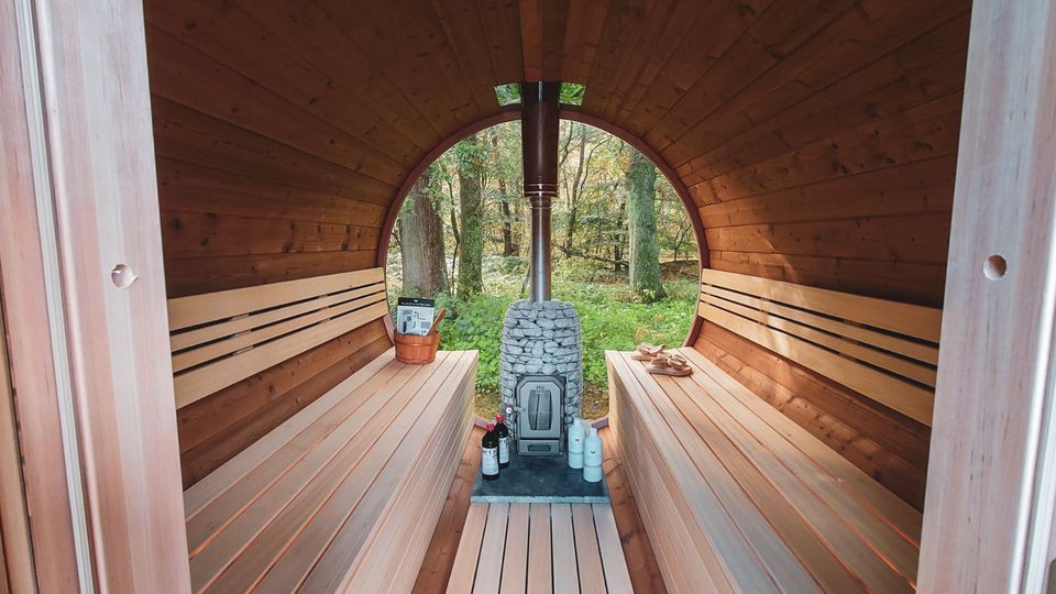 Tonsauna 330 - Fasssauna / Tonnensauna / Gartensauna in Calw