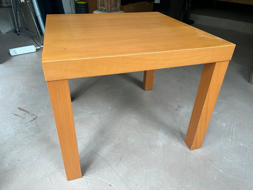 Stabiler Holztisch Beistelltisch  Ikea 55x55cm, Höhe 45,5cm in Hamburg