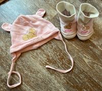 Baby Mütze Lillebi Mädchen 74/80 und Schuhe 18/19 Mecklenburg-Vorpommern - Kloster Tempzin Vorschau